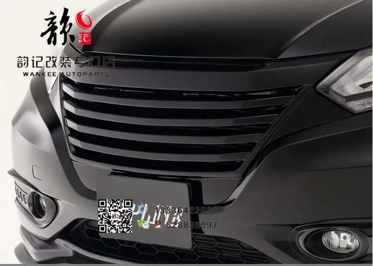 Сетка для переднего бампера автомобиля из углеродного волокна решетка Грили Honda