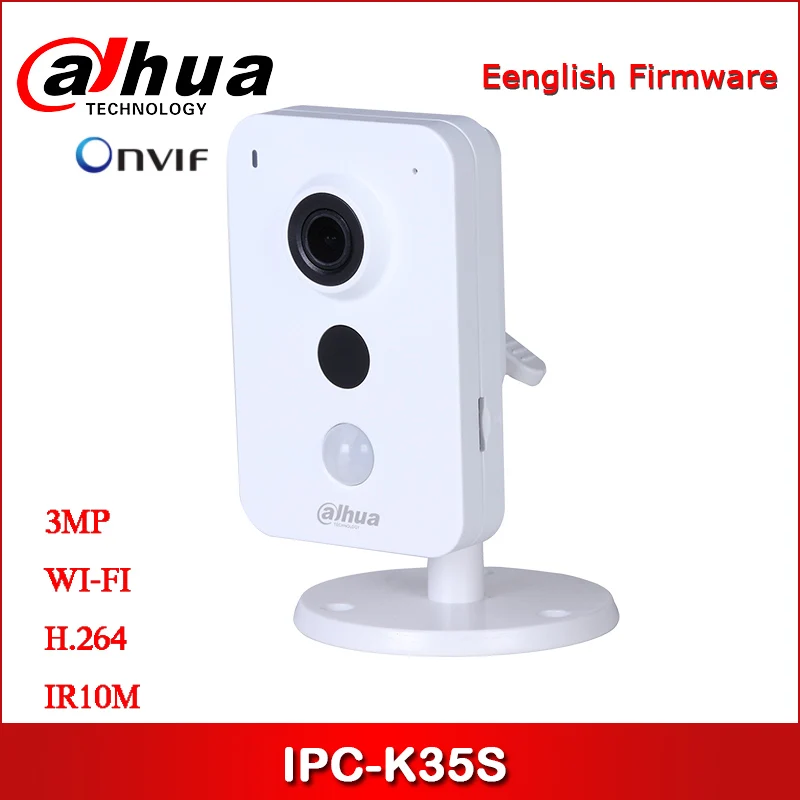 Dahua IP камера 3MP IPC K35S безопасности IR K Серия Двухдиапазонная WiFi сетевая