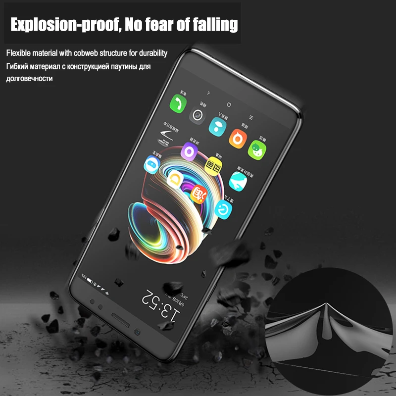 LuckGuard для Xaiomi Redmi 4X 3D изогнутая мягкая Гидрогелевая пленка Xiaomi 5 Plus Note Защита