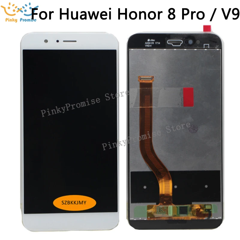 Дисплейный модуль с тачскрином в сборе для HUAWEI Honor 8 Pro honor V9 DUK-L09 DUK-AL20 рамкой |