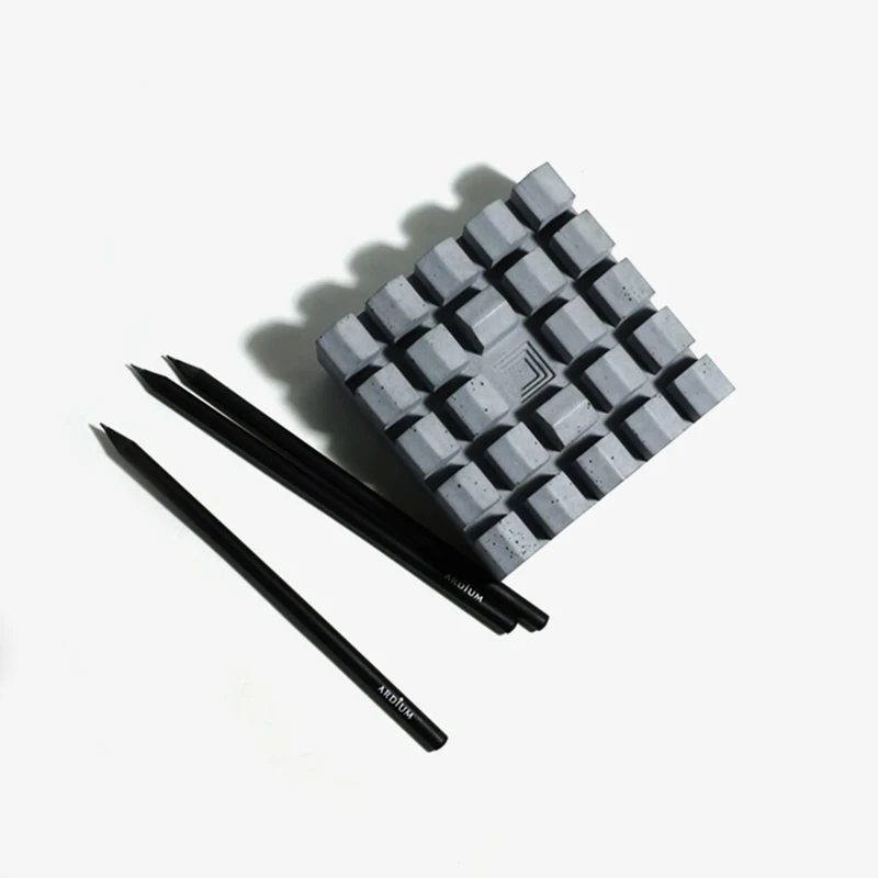 Ручка держатель бетонные формы силиконовые Визитницы DIY цемент лоток формы|molde