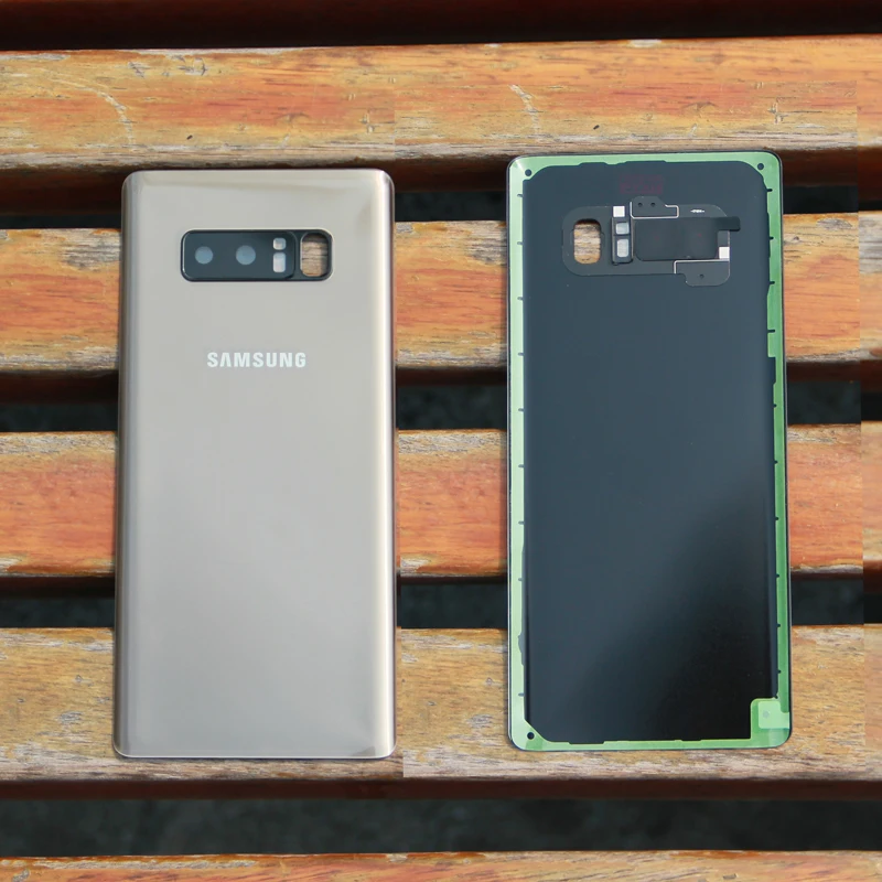 Оригинальная задняя крышка батарейного отсека SAMSUNG GALAXY Note8 SM-N950F N9500 N9508 чехлы для