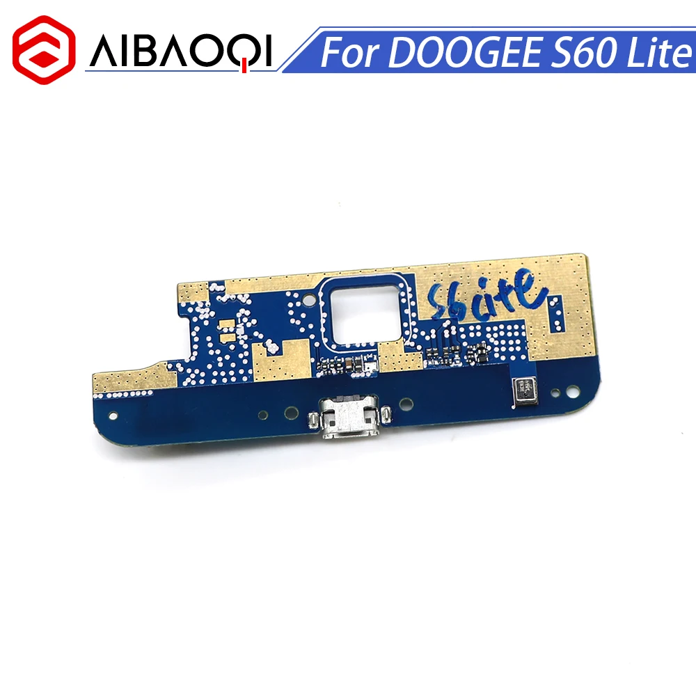 AiBaoQi usb разъем плата зарядки Для Doogee S60 Lite Мобильный телефон Flex зарядка кабелей модуль сотового телефона Mini USB порт