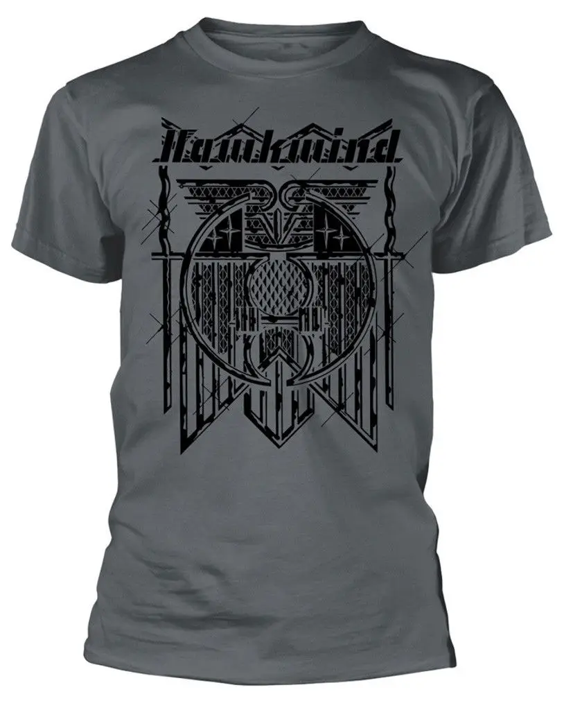 Hawkwind doremi' (угольная) Футболка новая и официальная! Летняя мужская модная