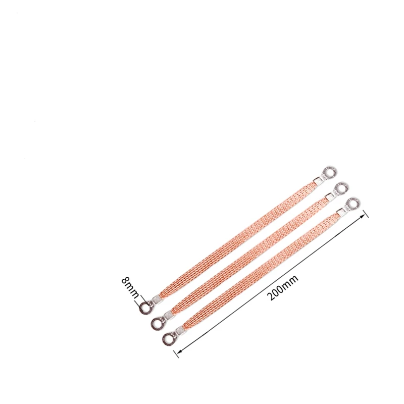 Соединительный кабель/мост медная оплетка алюминий 2 5 квадратная 20 см/25 см/30