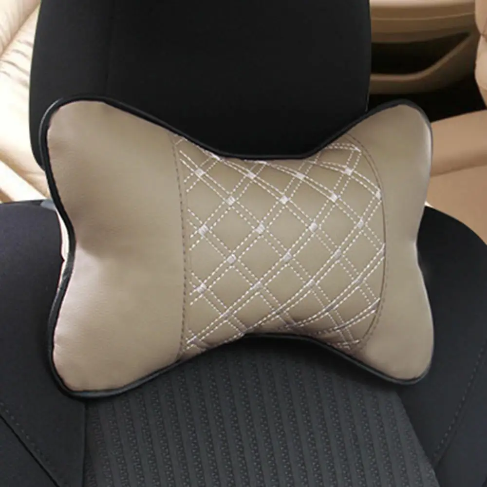 Автомобильная подушка с эффектом памяти подголовник в виде кости поддержка шеи