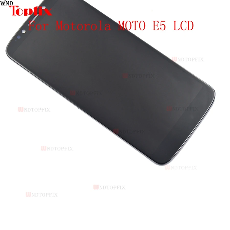 Для Motorola E5 Plus XT1924 ЖК-дисплей кодирующий преобразователь сенсорного экрана в