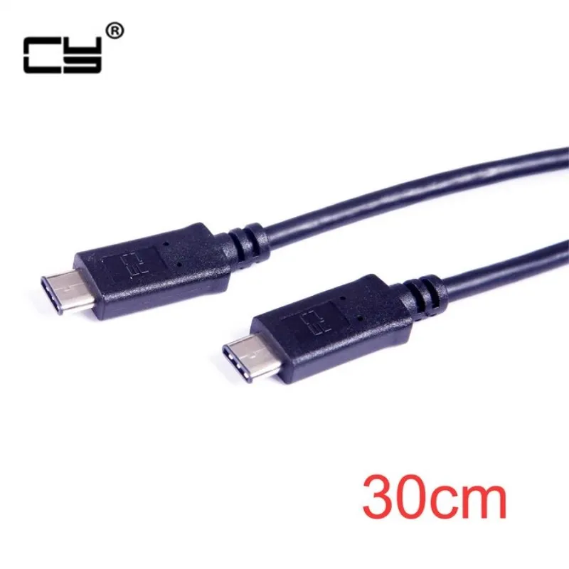 

Реверсивный прямой и правый угловой, 90 градусов, Φ USB 3.1, Type C Штекерный разъем к C штекеру, кабель для передачи данных, 30 см, 1 м для Macbook