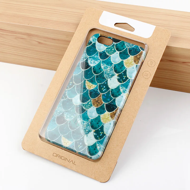 Универсальный чехол для мобильного телефона 400 шт. крафт бумага коричневая