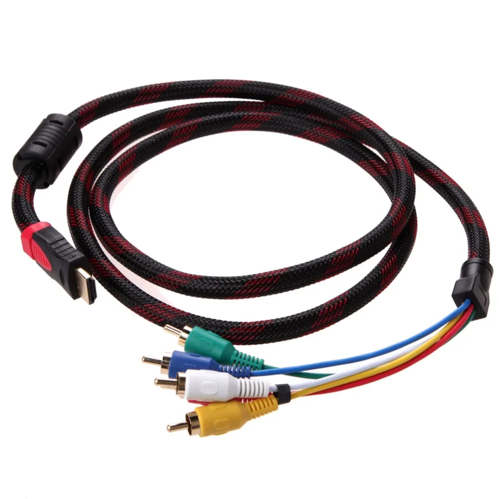 Кабель адаптер hdmi 5 rca 6 футов 1 8 м|adapter cable|converter adapterfor cable |