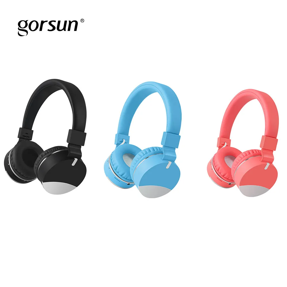 Bluetooth Беспроводные Проводные наушники Складная гарнитура для детей и взрослых