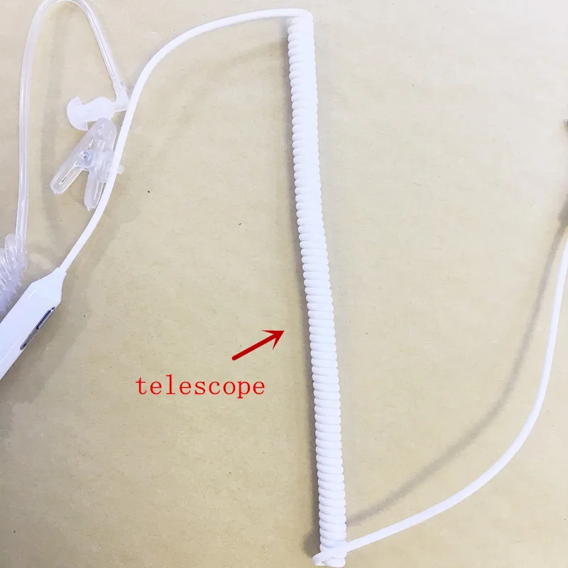 Многофункциональные наушники с воздушной трубкой и K разъемом для Kenwood Baofeng 888s uv5r