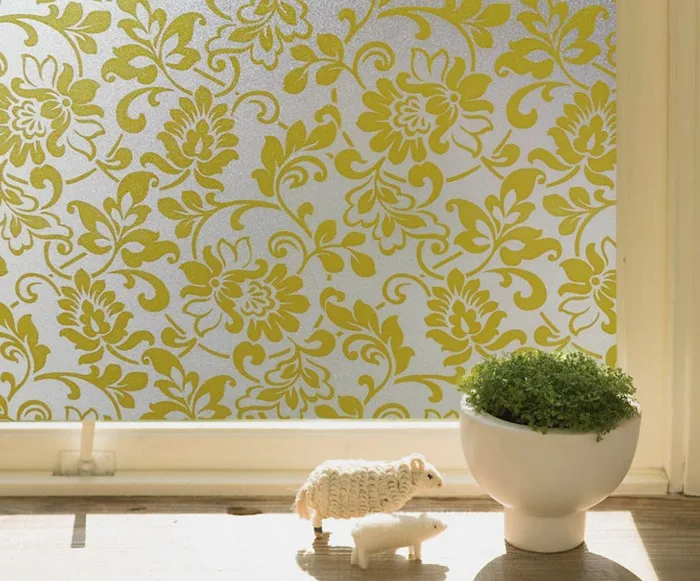 Витражное окно пленки статическое электричество цепляются без клея клей бытовые