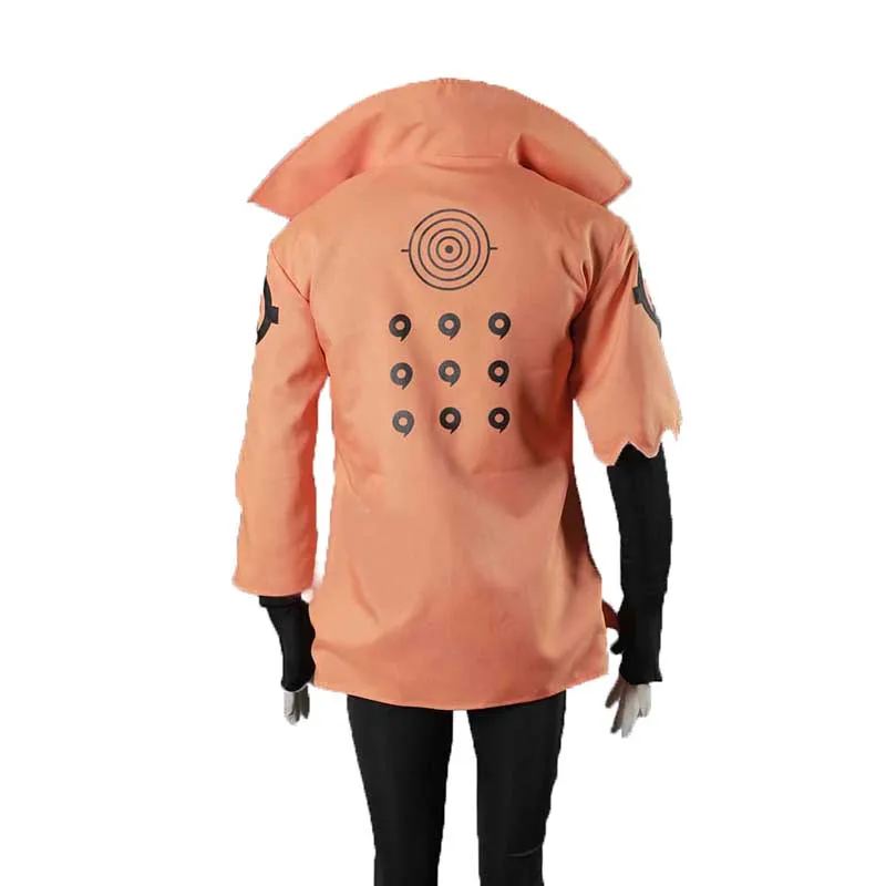 Uzumaki Naruto rikudou sennin Modo Косплэй костюм Sage из шести пути Наруто Косплэй Экипировка для взрослых Хеллоуин костюм для Для мужчин