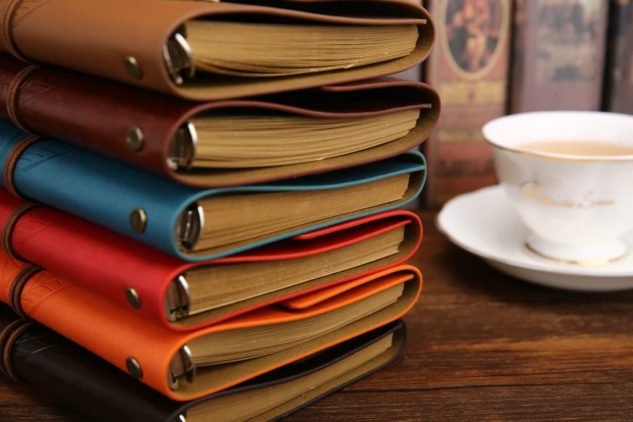 &quotВинтаж лист 1 шт. Искусственная кожа Журнал Дневник крафт бумаги