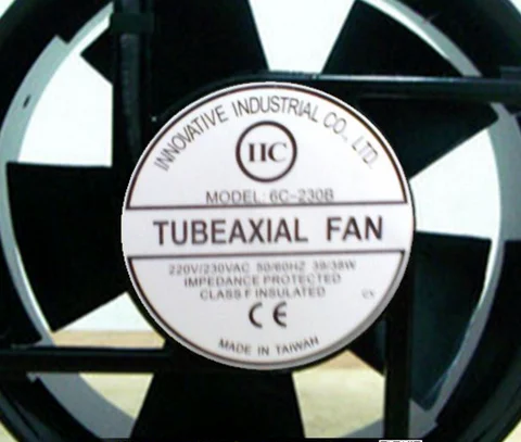 

fan 6C-230B 220V/50HZ/39W