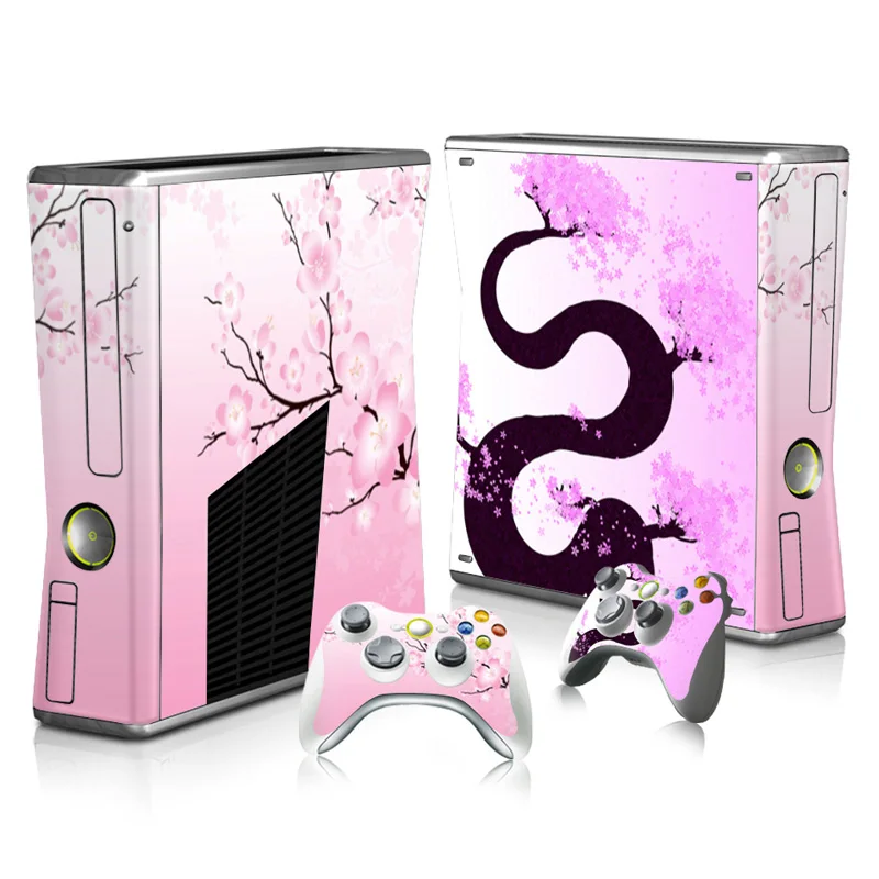 Пользовательская дизайнерская наклейка для кожи наклейка для Xbox 360 Slim консоль и контроллеры Скины стикеры s для Xbox360 тонкий винил