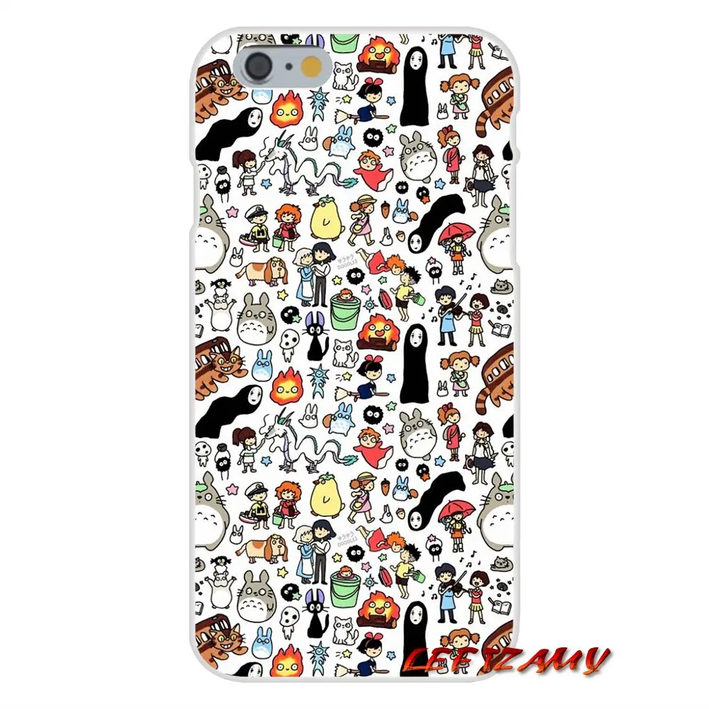 Для Samsung Galaxy S4 S5 MINI S6 S7 edge S8 S9 S10 Plus Note 3 4 5 8 9 Аксессуары чехлы для телефонов Hayao Miyazaki