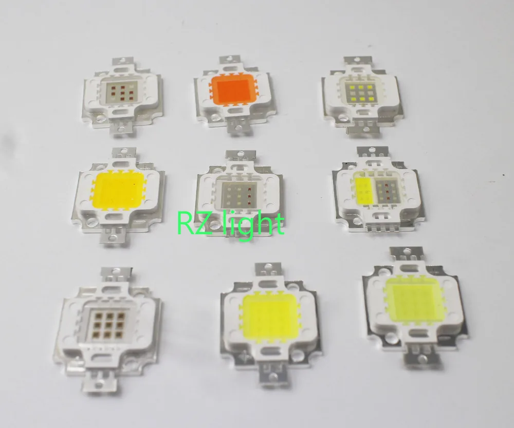 Светодиодный чип высокой мощности 10 Вт светодиодный естесветильник холодный