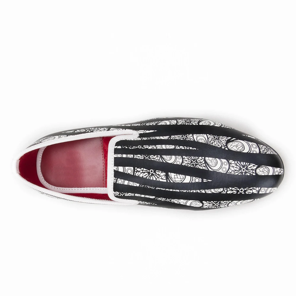 

PU hand-made hand-painted totem wedding shoes mens dress shoes