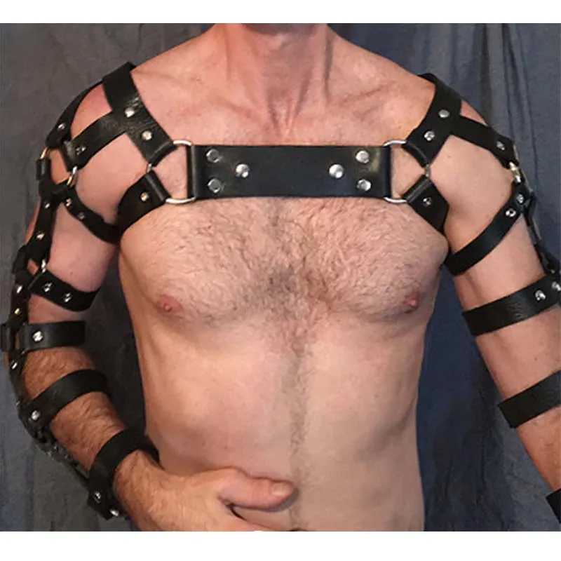 UYEE дропшиппинг сексуальная Страховочная привязь с ремнем мужские ремни из натуральной ПУ кожи голографическая Связывание панк кожаный ремень подвязка LM-030