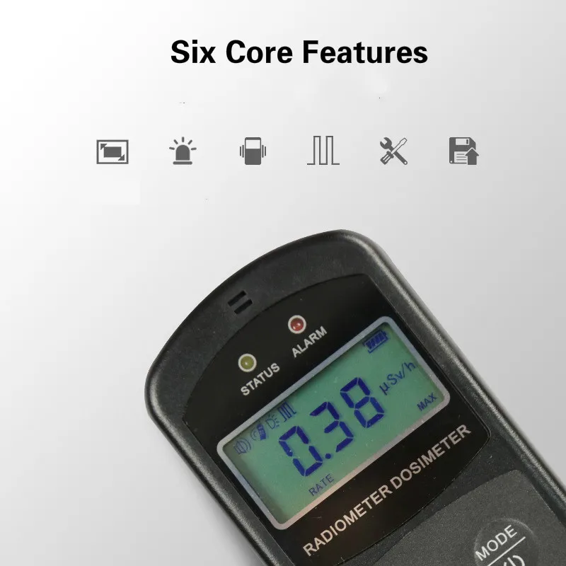 Профессиональный детектор ядерного излучения йод 131 Мрамор персональная доза