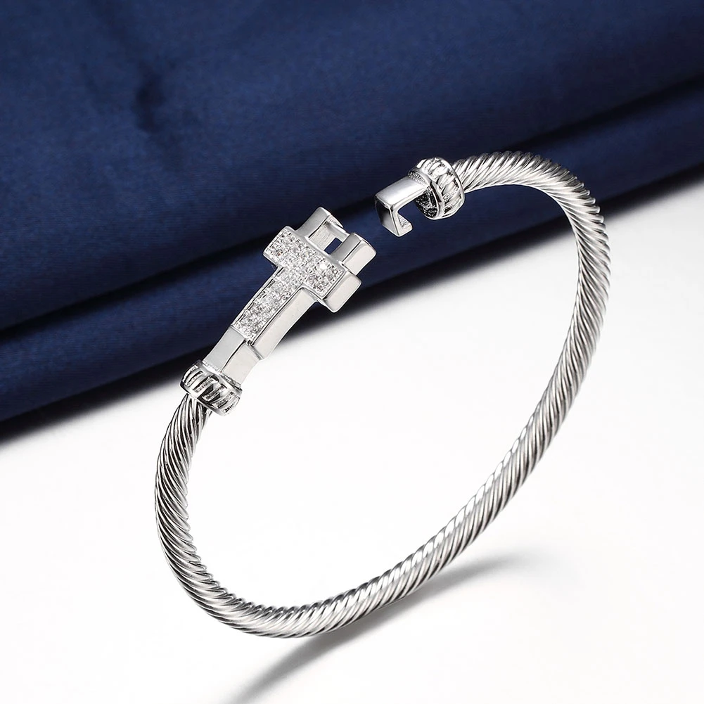 Женский элегантный браслет из серебра 925 пробы|bracelet children|gifts premiumsbracelet fastener |