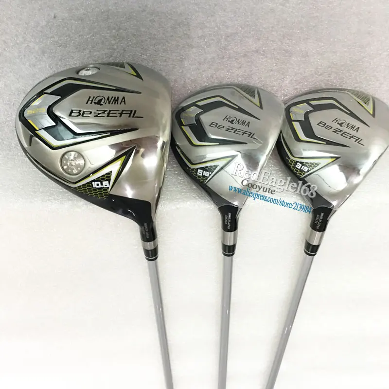 Новые клюшки для гольфа Cooyute HONMA BEZEAL 525 набор Деревянные графит вал R или S