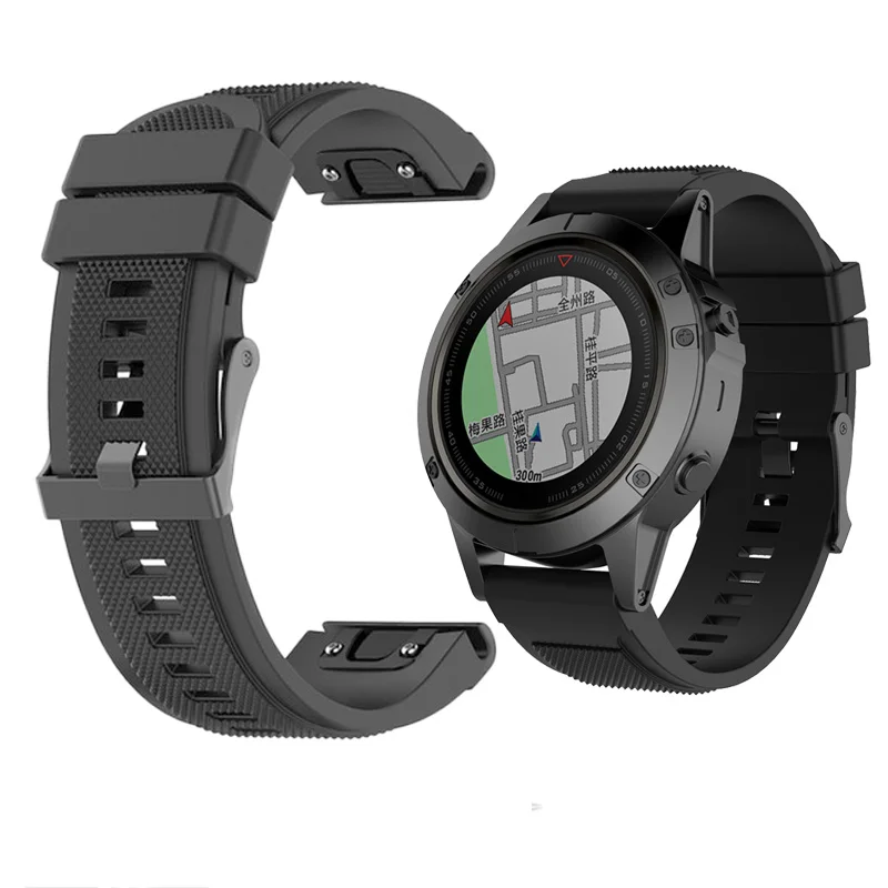 Спортивные часы браслет для наручных часов силиконовый ремешок quick fit Браслет gps