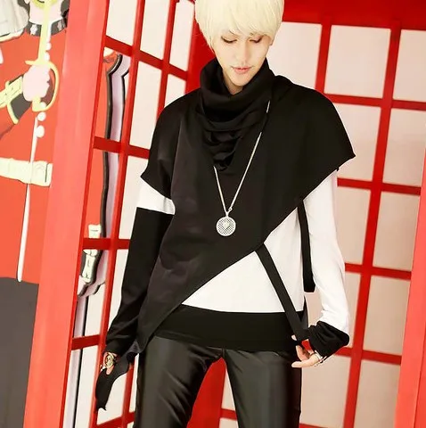 Женская Новинка 2019 Мужская одежда стиль для волос необычная шаль диджея жилет