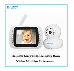 Без wifi Беспроводной Детский монитор камера Bebe пульт дистанционного управления PTZ няня камера ночного видения детский телефон камера Babyfoon Музыка(колыбельки) Очень чувствительный микрофон Качество хорошее
