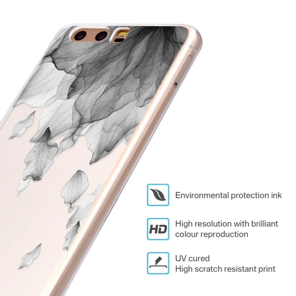 Мягкий чехол из ТПУ для Huawei P20 Lite с розовыми цветами P30 2019 Новое поступление Pro |