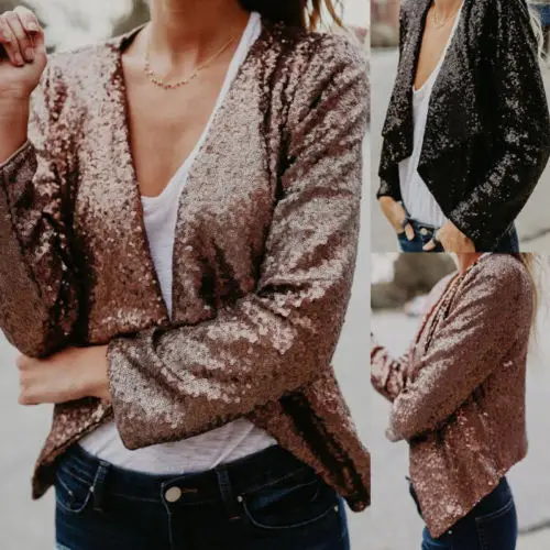 Новая модная женская накидка с отворотом пальто длинным рукавом повседневный