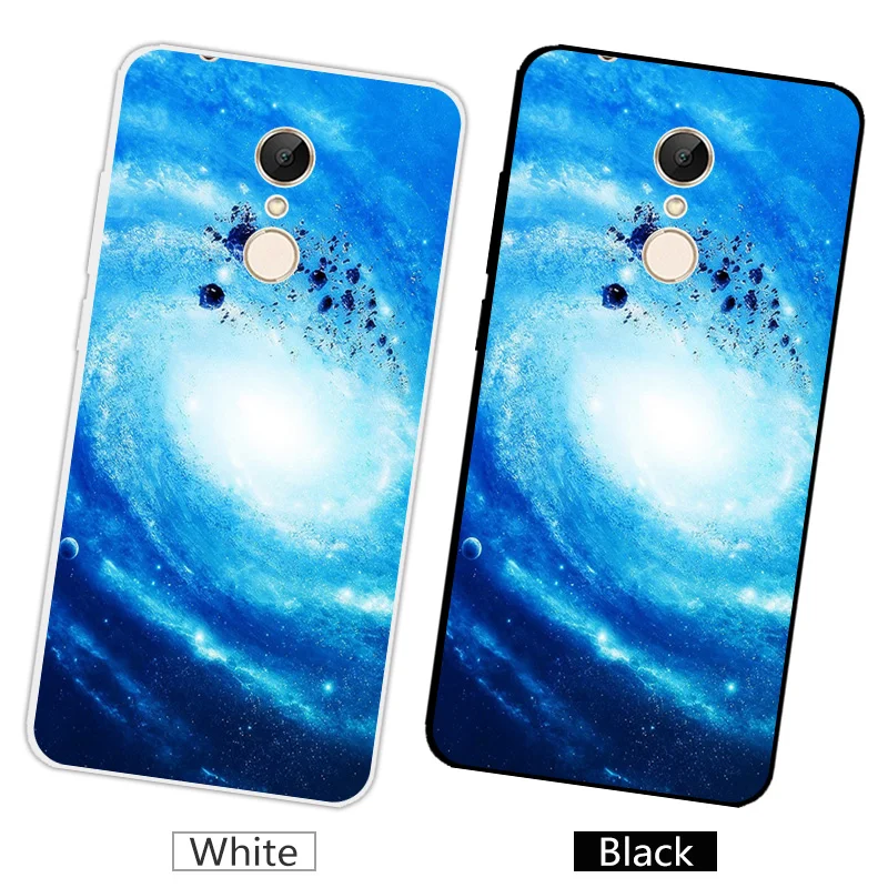 5 7 дюймовый чехол для телефона Xiaomi Redmi Snacks мягкий TPU прозрачный силиконовый DIY Hongmi5