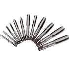 Ручной Винтовой кран, 12 шт., резьба M3M4M6M8M10M12, инструмент для резьбы, Метрическая вилка, набор меток, набор сверл, пресс-форма