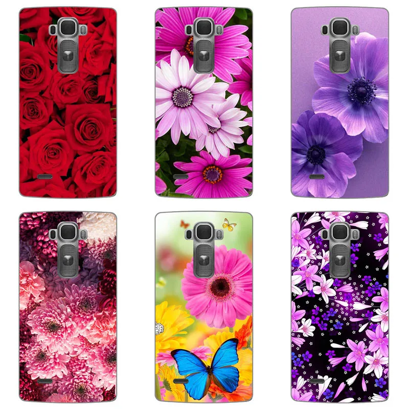 Чехол Funda для LG G Flex 2 H955 LS996 H950, Мягкая силиконовая задняя крышка для LG FLEX2, чехол для телефона с принтом милых животных и цветов