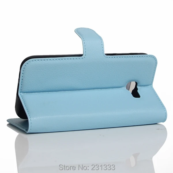 Litchi Wallet Flip Leather Pouch Case For Iphone X Samsung Galaxy J3 Emerge Prime A3 A5 2017 LG LV5 Stand Card TPU Cover 50pcs | Мобильные