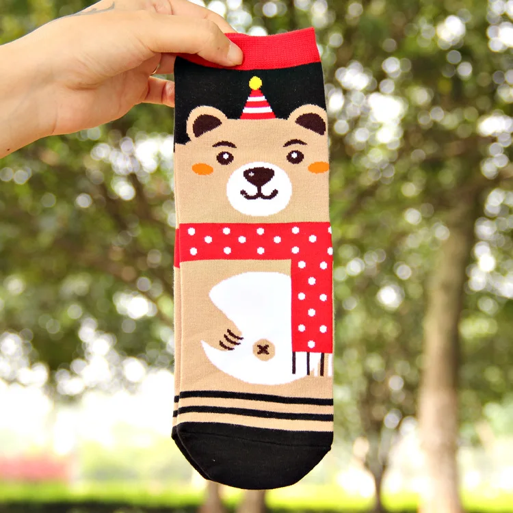 2019 Новые Стильные корейские женские хлопковые Веселые носки Весна и лето без