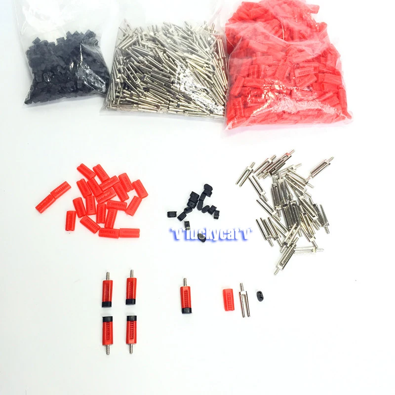 

1000pcs Dental Laboratory Use Double Twin Pin with Plastic Easily used with Pindex Machine
