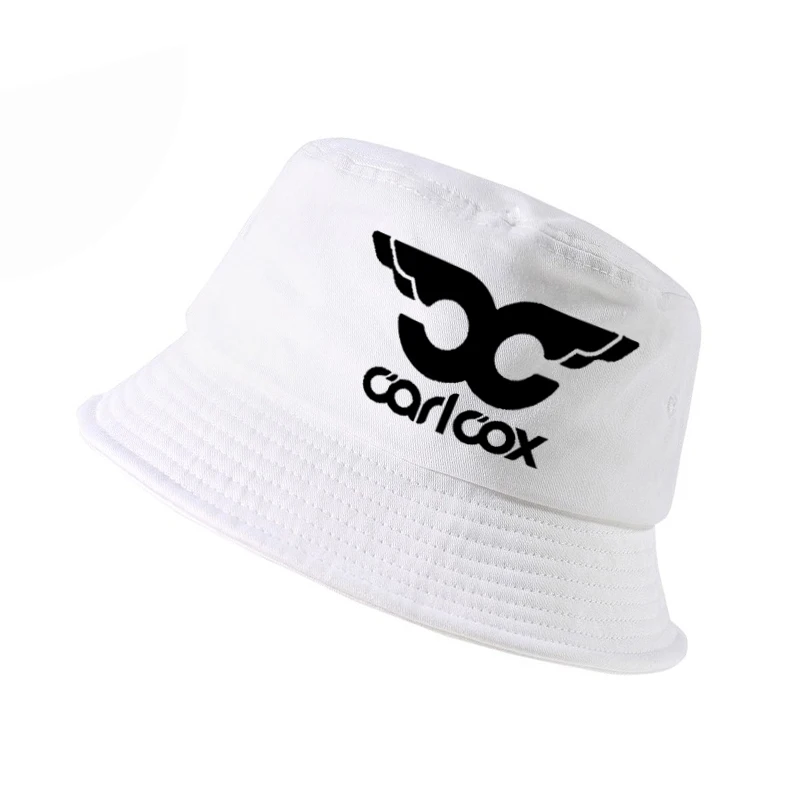 

harajuku Men Women hat DJ Carl Cox Letter printing Bucket hats Fashion music k pop fisherman cap crocodile panama caps