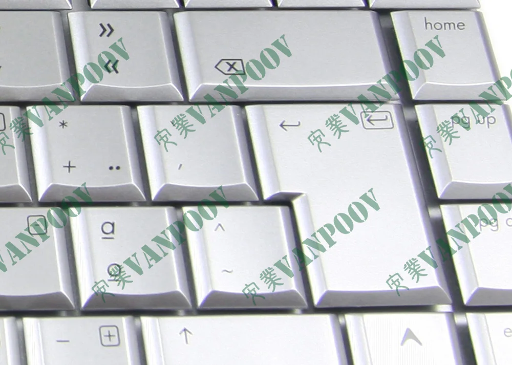 Новая клавиатура для ноутбука HP Pavilion dv4 dv4-1000 dv4-1300-1500 -2000 серебристая