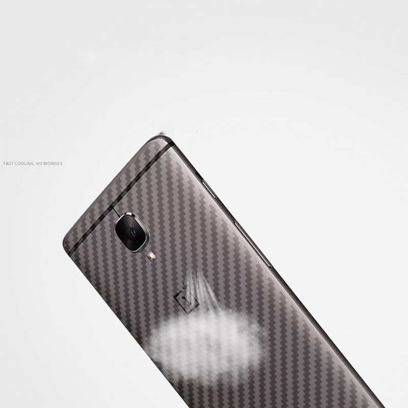 Задняя пленка GXE для Oneplus 3T 3D прозрачная защитная из углеродного волокна 3 2 шт. (не