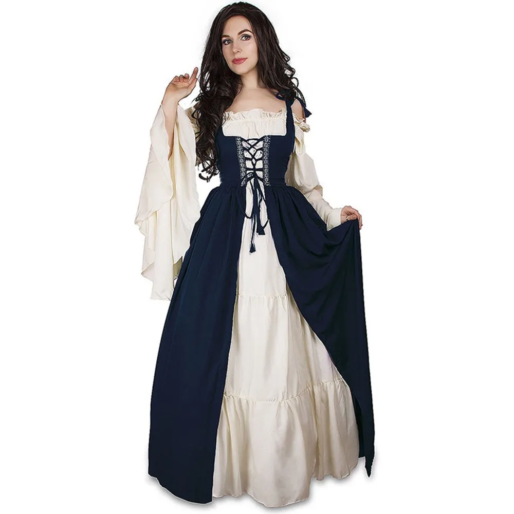 Rosetic, женское платье, Vestidos Verano, бандажный корсет, Средневековый Ренессанс, винтажные платья, квадратный воротник, вечерние, Клубные, элегантные