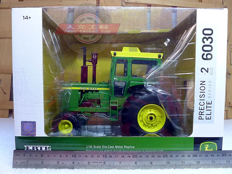 KNL HOBBY J Deere 6030 сельскохозяйственный трактор сплав модели автомобилей США ERTL 1:16 золотые подарки