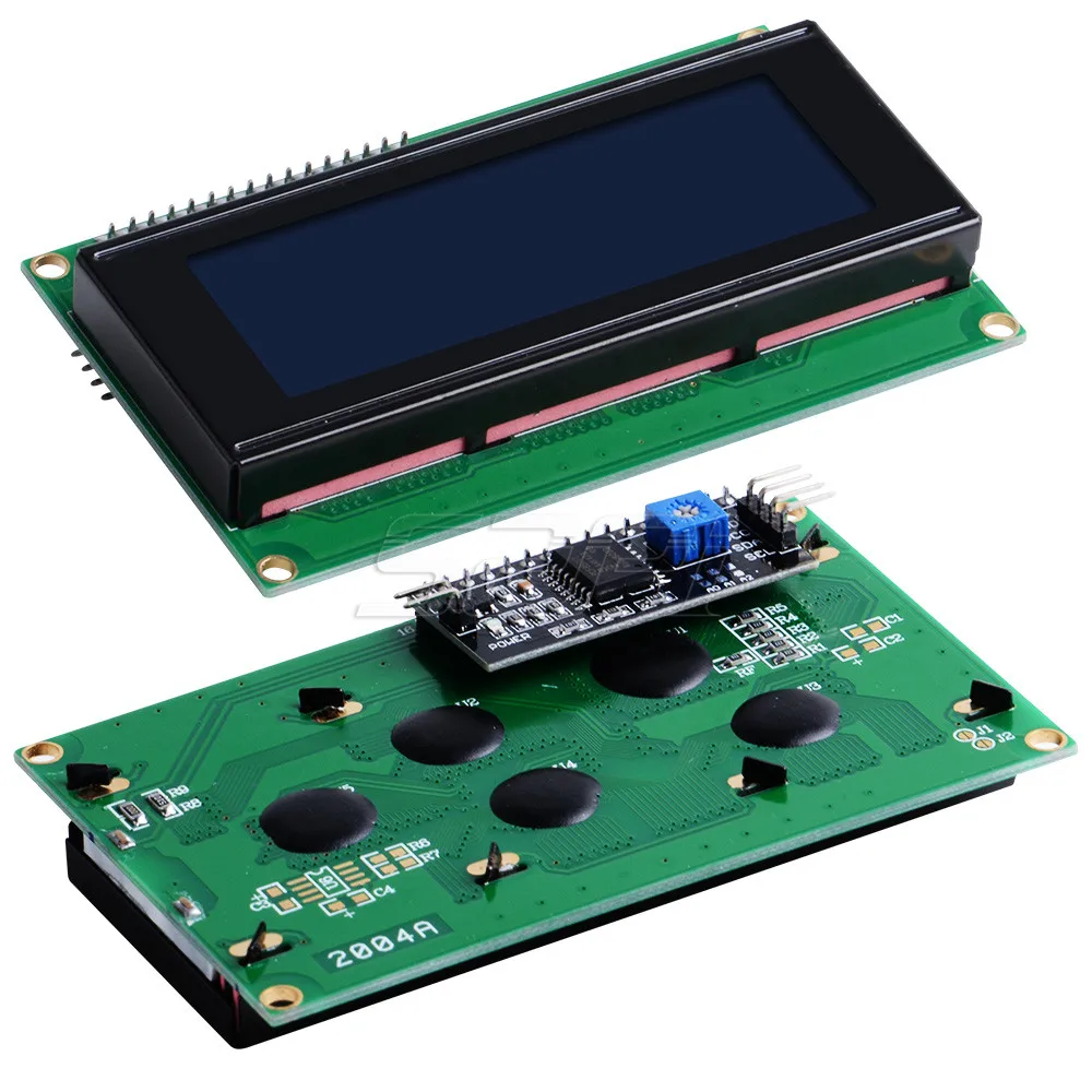 ЖК-модуль 52Pi IIC/I2C 2004 20x4 символа поддержка протокола I2C экран для Raspberry Pi Arduino Uno |