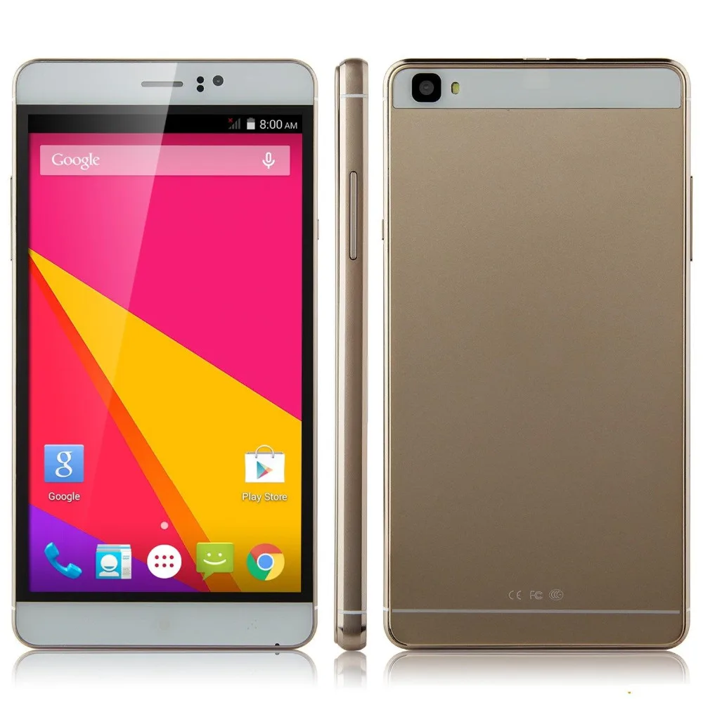 Best 6 дюймов телефон MTK6580 Quad Core 4800MA батареи Android 5.1 Dual SIM Card 3 г WCDMA разблокирован