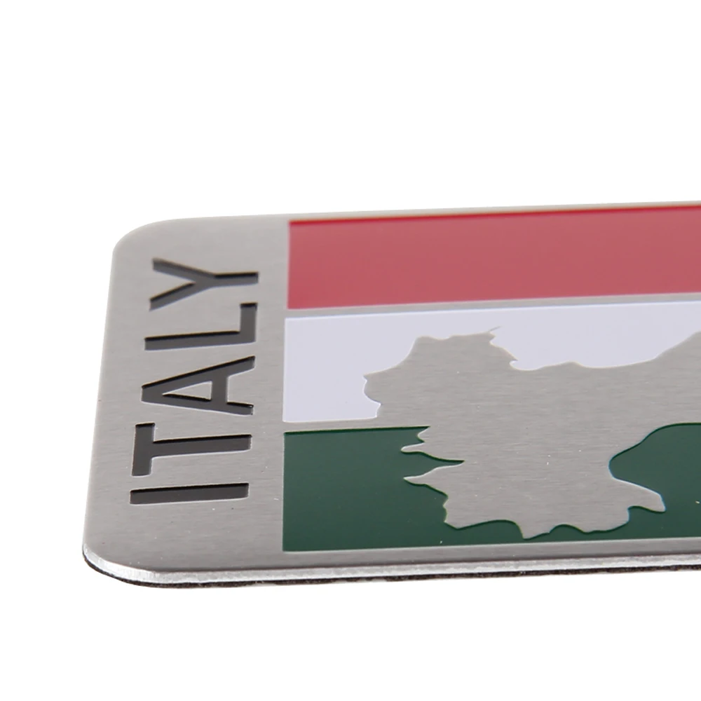 Автомобильный Стайлинг авто эмблема значок итальянский флаг для Renault Clio VW Tiguan Passat