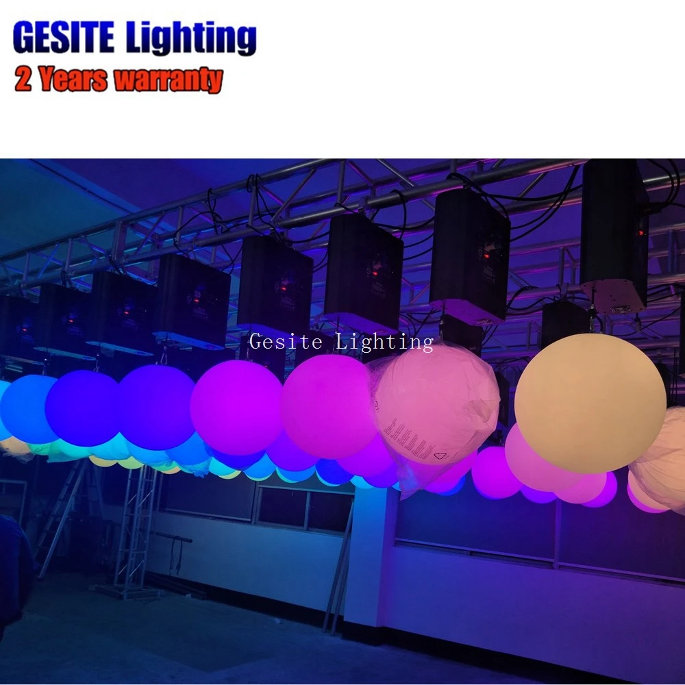 Контрольная лебедка Dmx и кинетическая система RGB led подъемный шар|Эффект