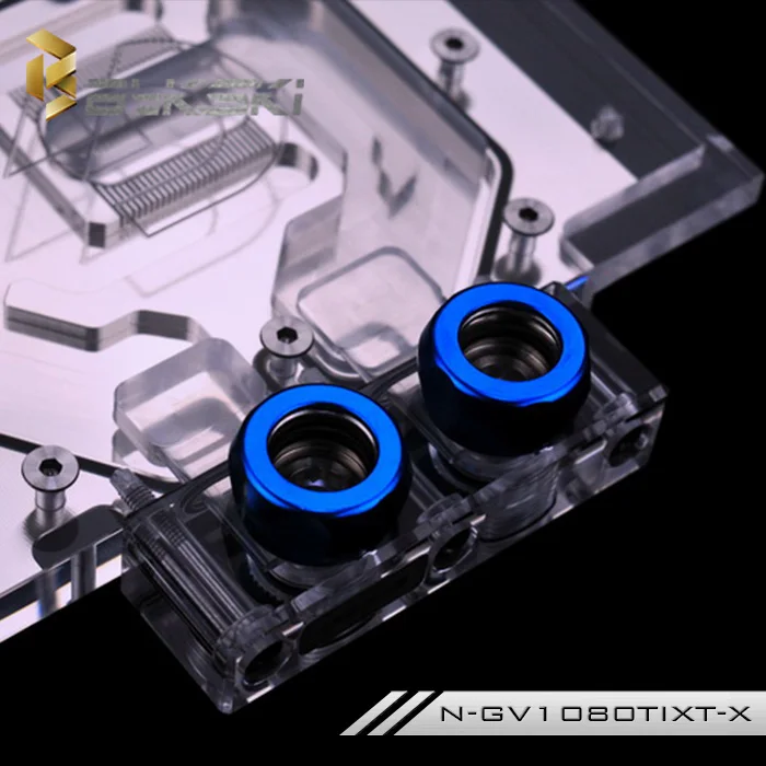 Bykski N GV1080TIXT X RGB свет полный охват VGA блок водяного охлаждения для Gigabyte AORUS GTX 1080 Ti