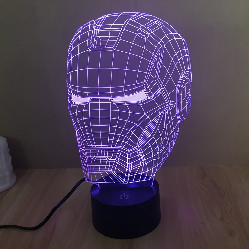 3D Led 26 см творческая атмосфера настольная лампа игрушка